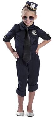 Princess Paradise Honor Police Officer Costume Girls Size 6 Small NWOT